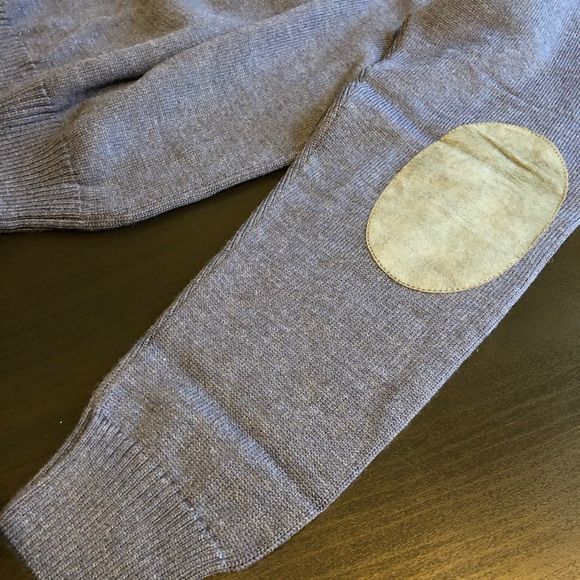 Cellini Italian Men's Navy Sweater - Picture 6 of 8